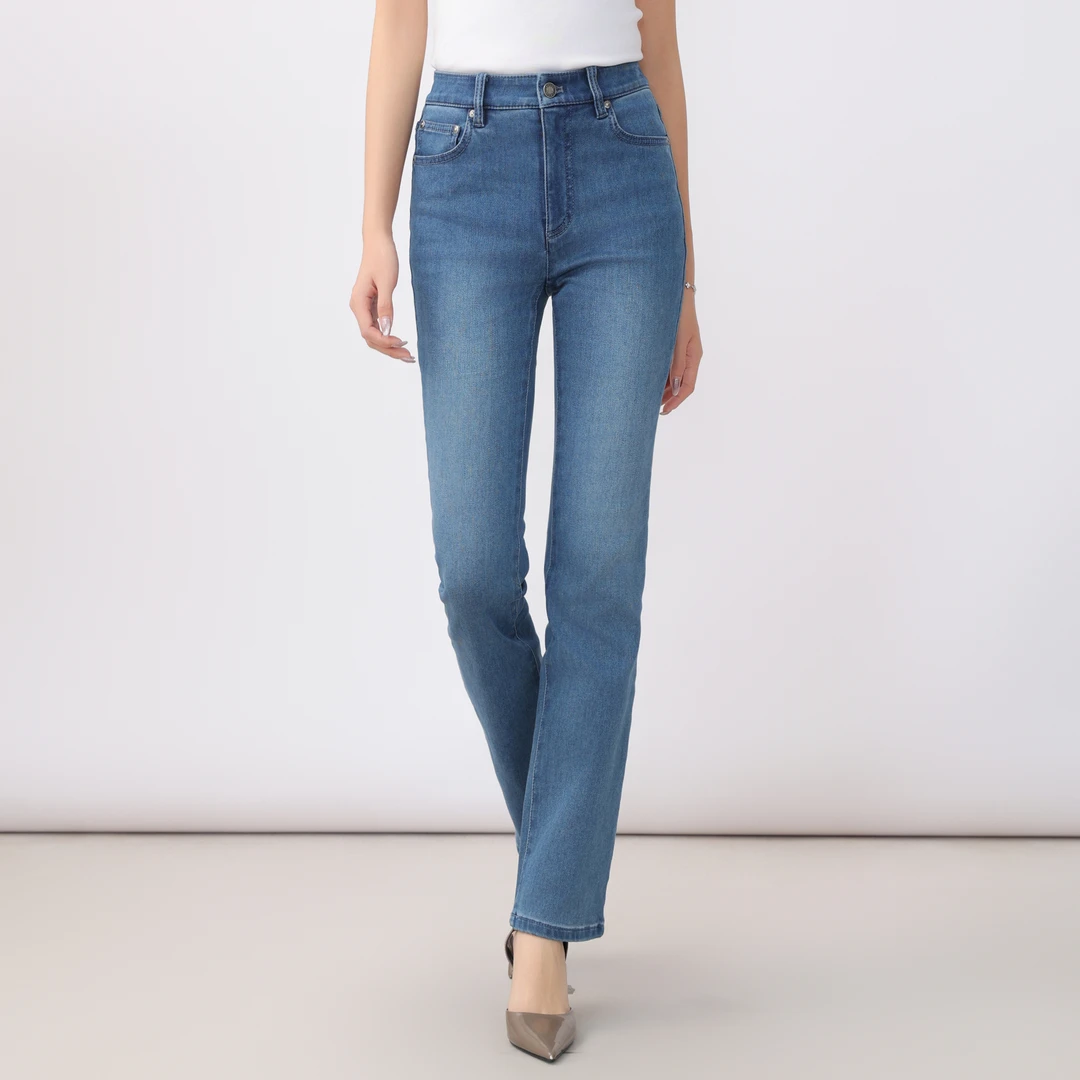 AMASS/阿玛施新款直筒百搭时尚牛仔裤5100481