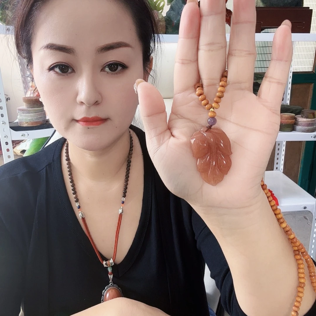 玉天然岫玉手工雕刻