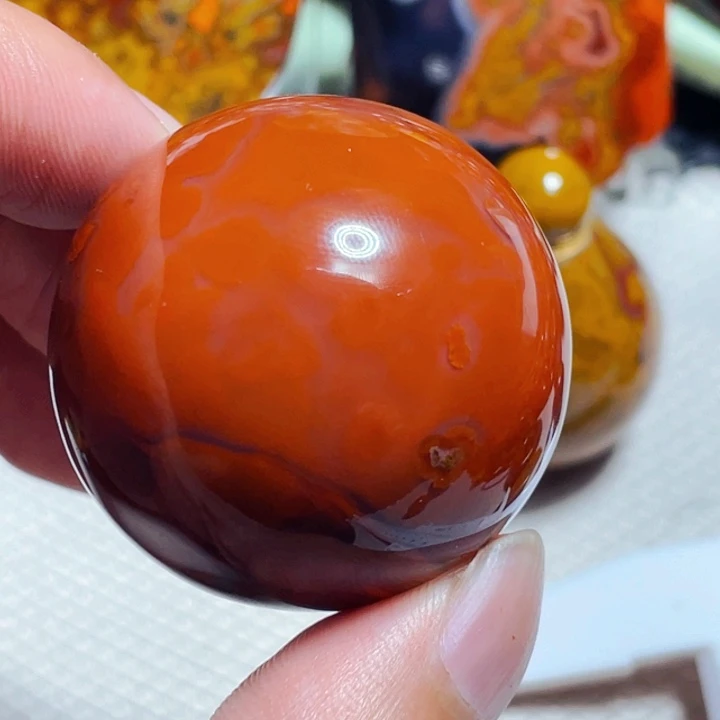 玛瑙/玉髓玛瑙未镶嵌淡**竹