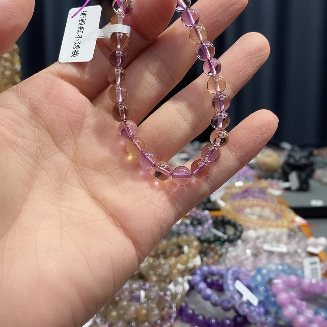 未镶嵌手链水晶易****花