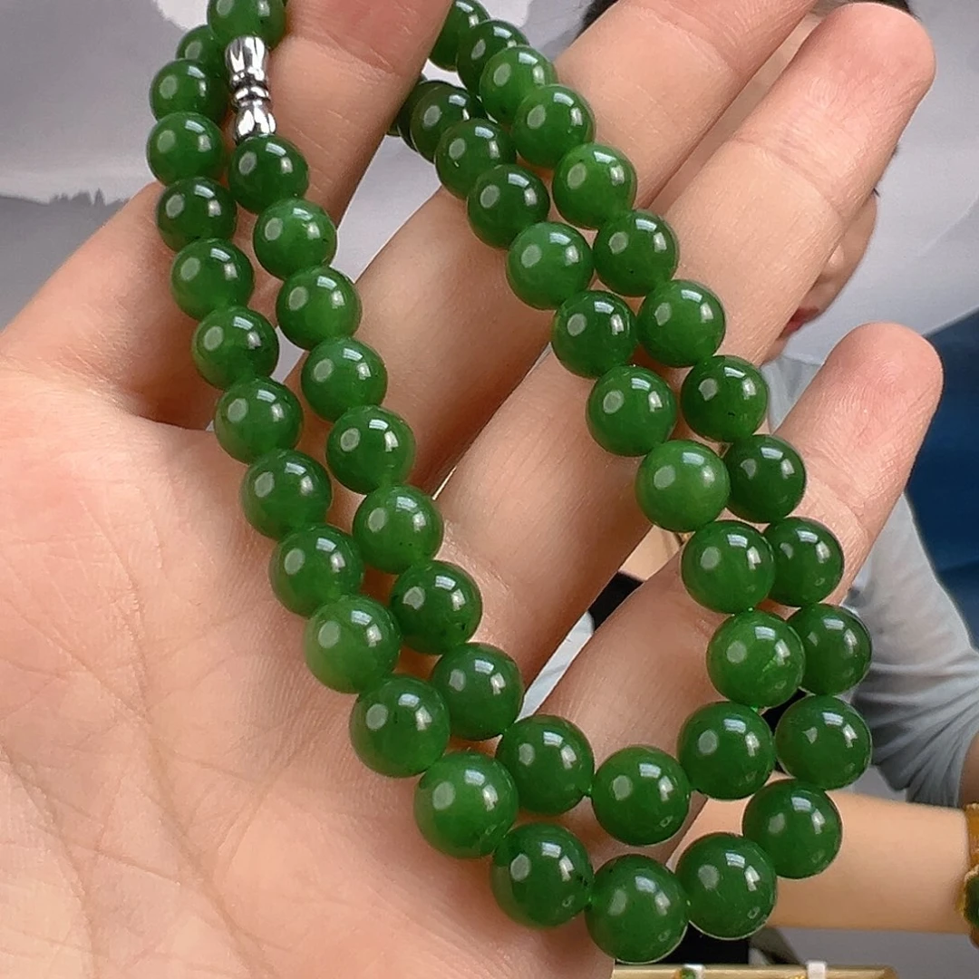 和田玉（碧玉）未镶嵌颈饰