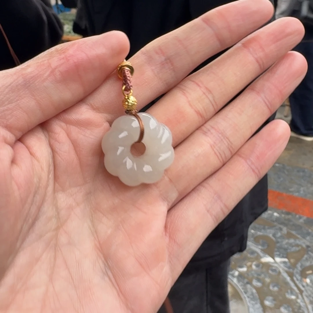 和田玉未镶嵌颈饰103小王子卡25左右