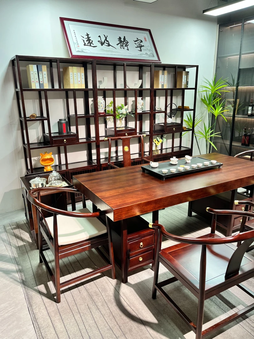 直播活动专属vip【商品配置协商价格商品】实木家具乌金木大板茶桌