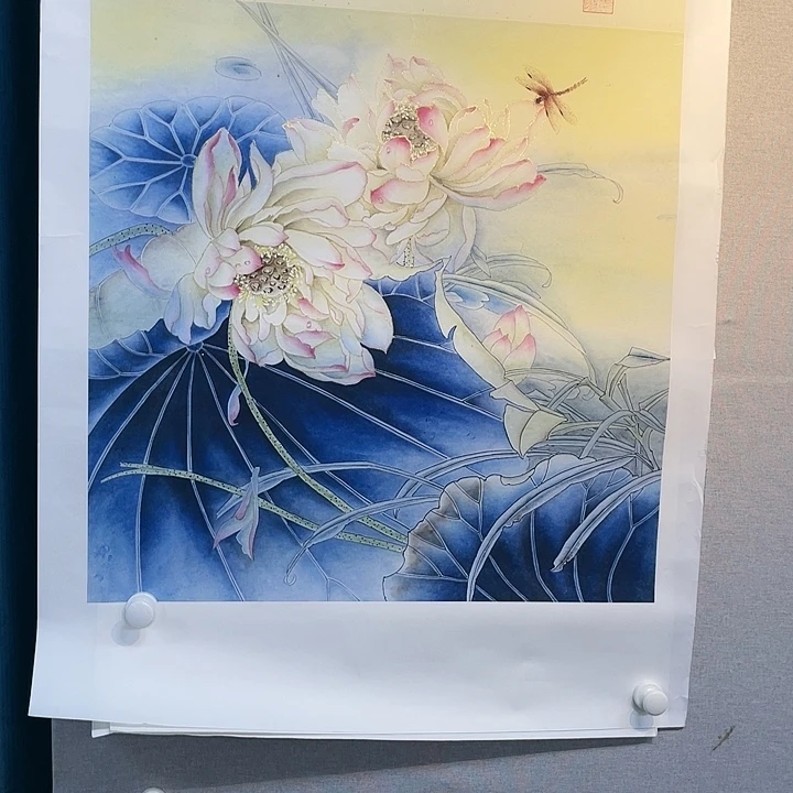 书法书画描金拓染作品6666