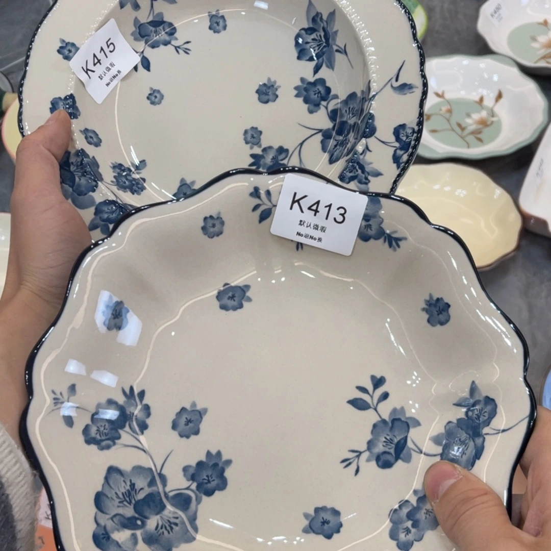 y***o陶瓷微瑕餐具介意勿拍，满18飞！