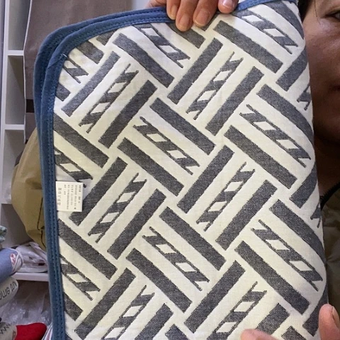 棉微瑕纱布枕巾一对