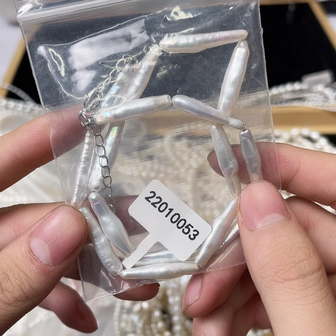 天然淡水珍珠淡水珍珠银S925镶嵌