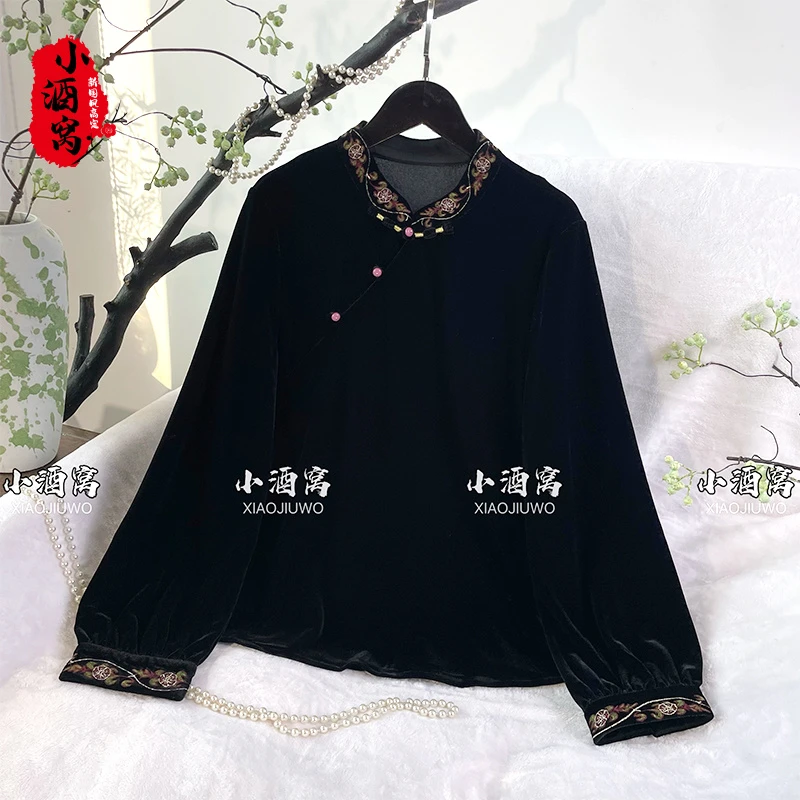 [绣里-上衣]小酒窝新国风 新中式时尚气质上衣-63