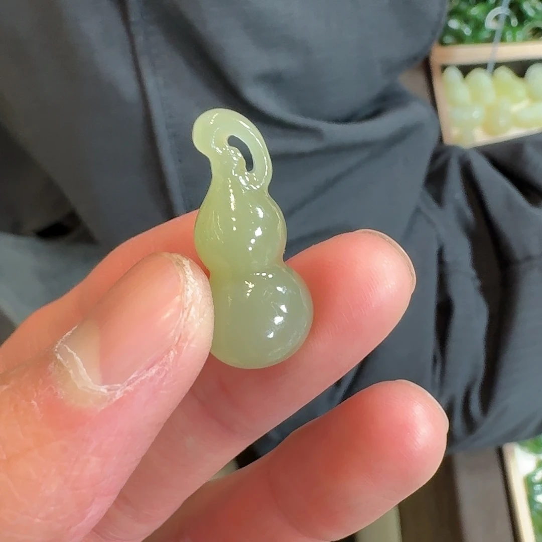 和田玉葫芦未镶嵌121李乐