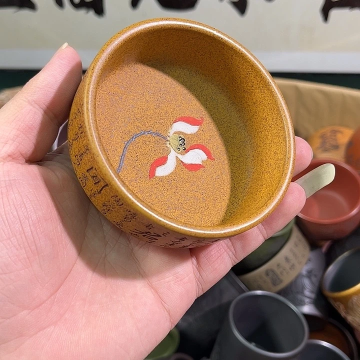 茶杯紫砂全手工紫砂主人杯