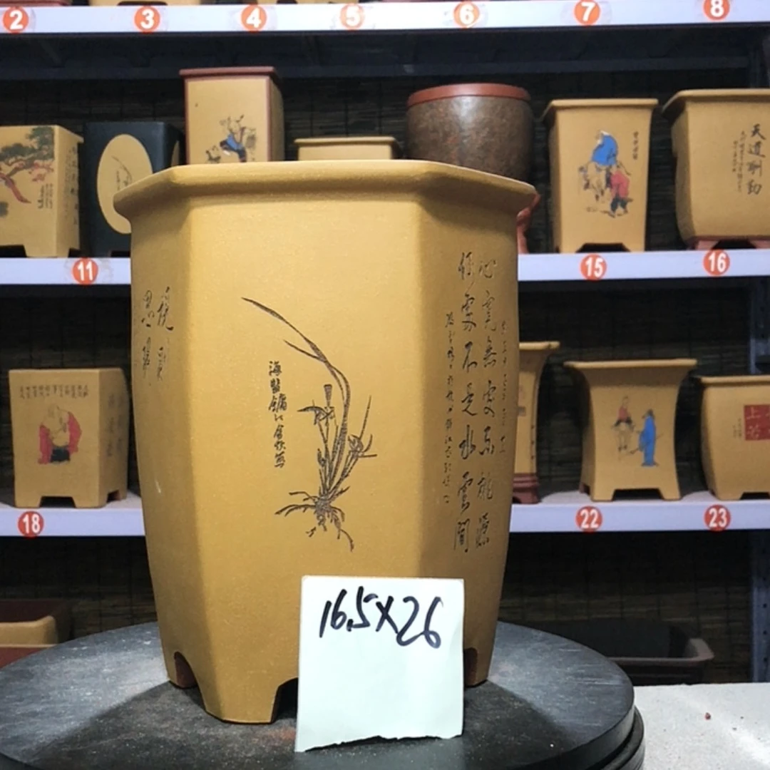 【闪购商品】紫砂花盆手工制作