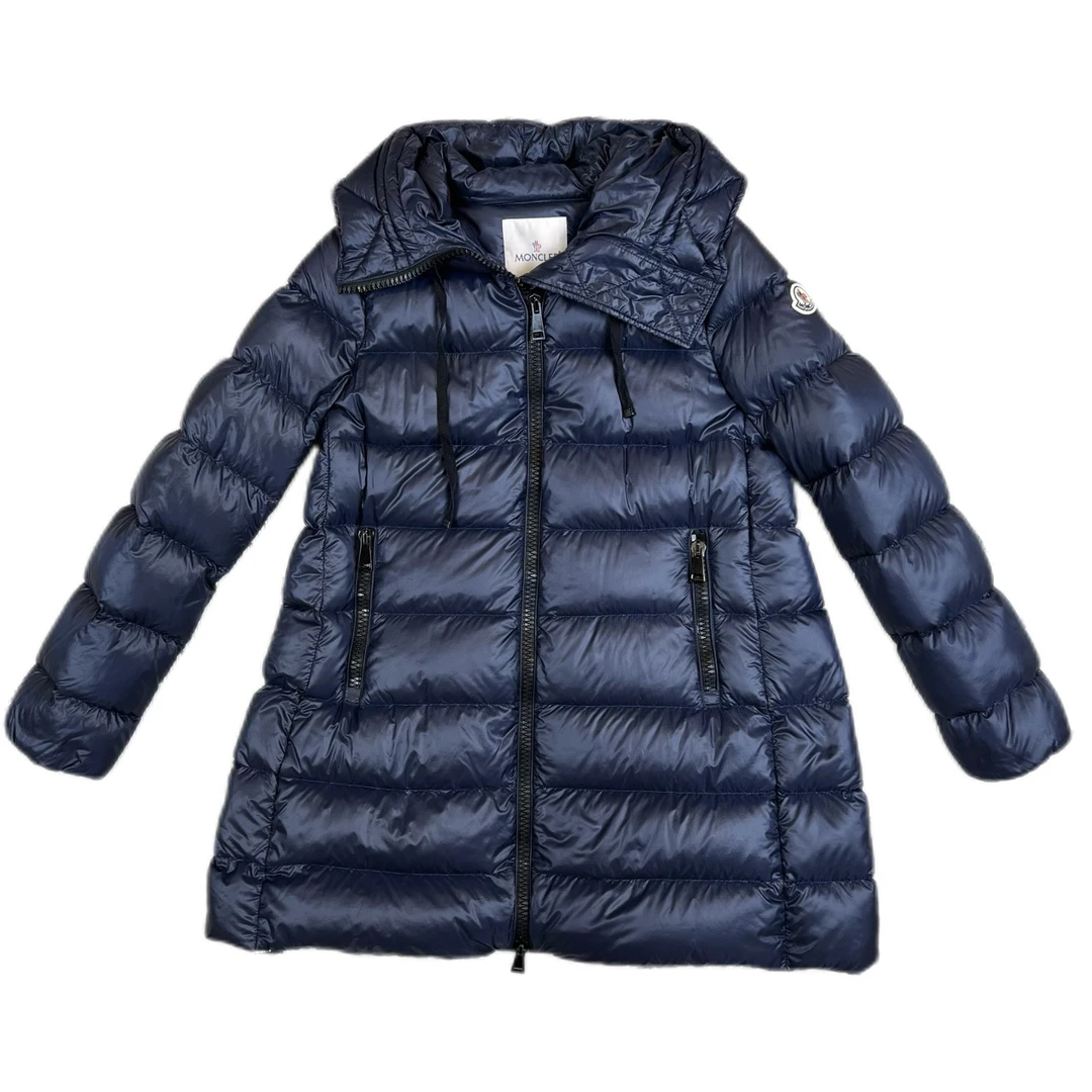 99新/Moncler/盟可睐/2码/Suyen系列长款收腰连帽羽绒服/010479