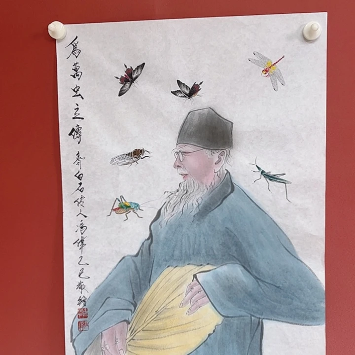 国画冯老师手绘作品