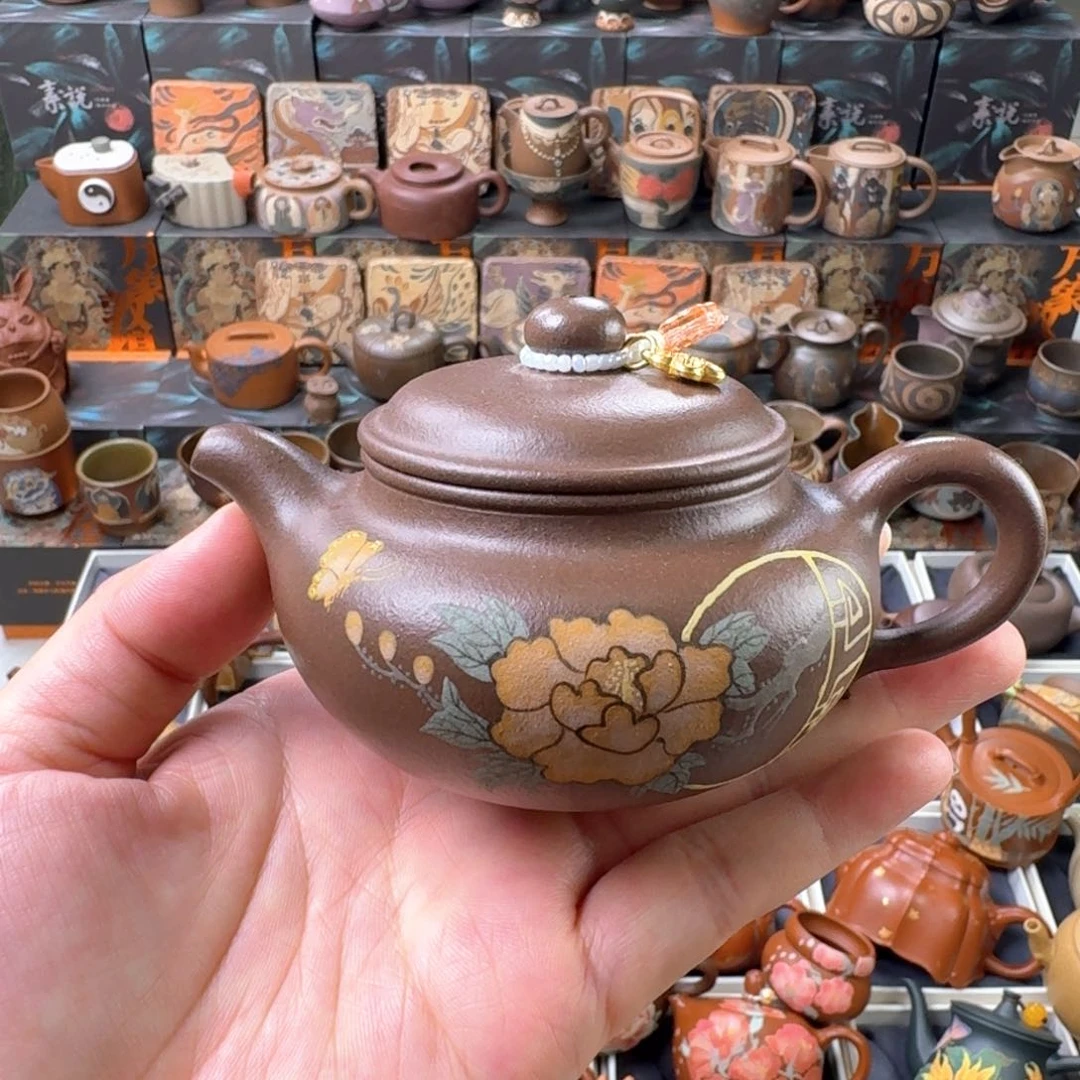 茶壶紫砂150cc原矿精工半手