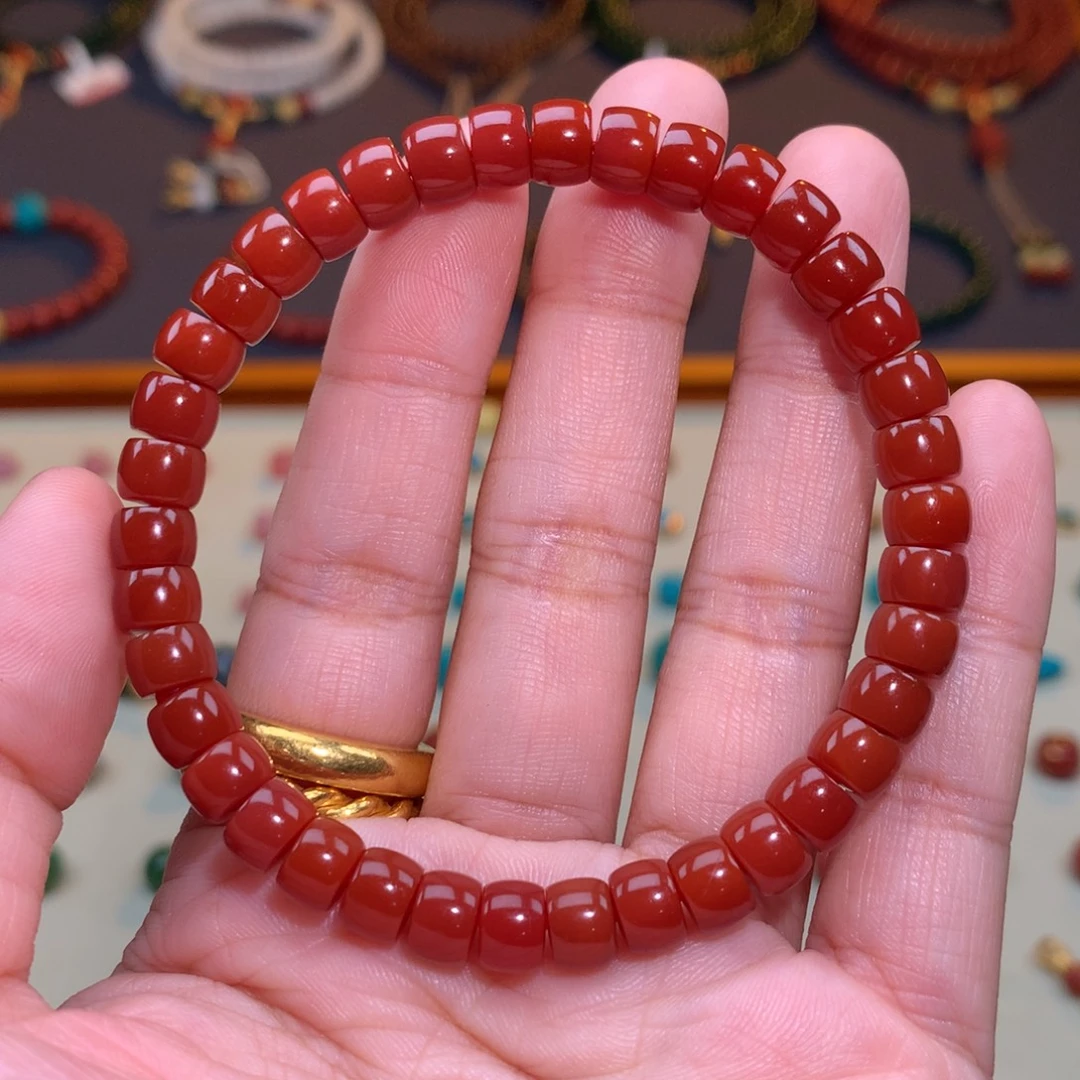 颈饰未镶嵌南红玛瑙