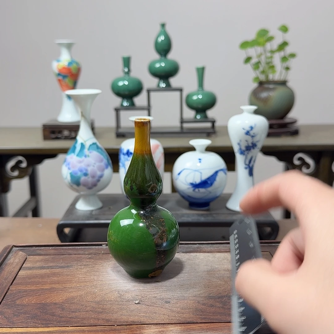 陶瓷手工非常迷你小花器