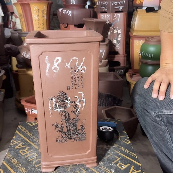 花盆紫砂紫砂花盆
