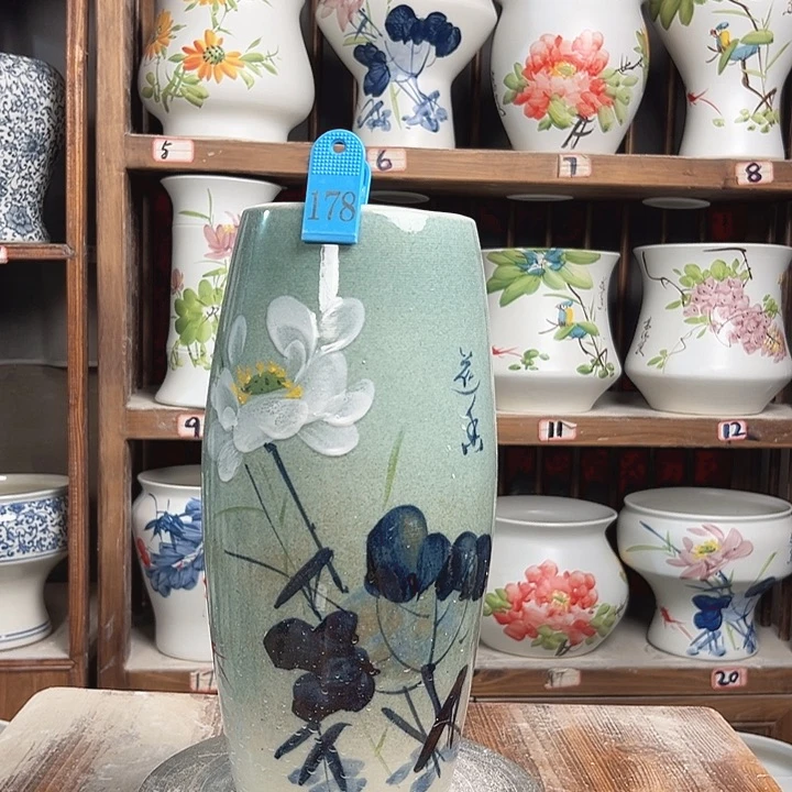 摆件178大微瑕新款陶瓷陶瓷