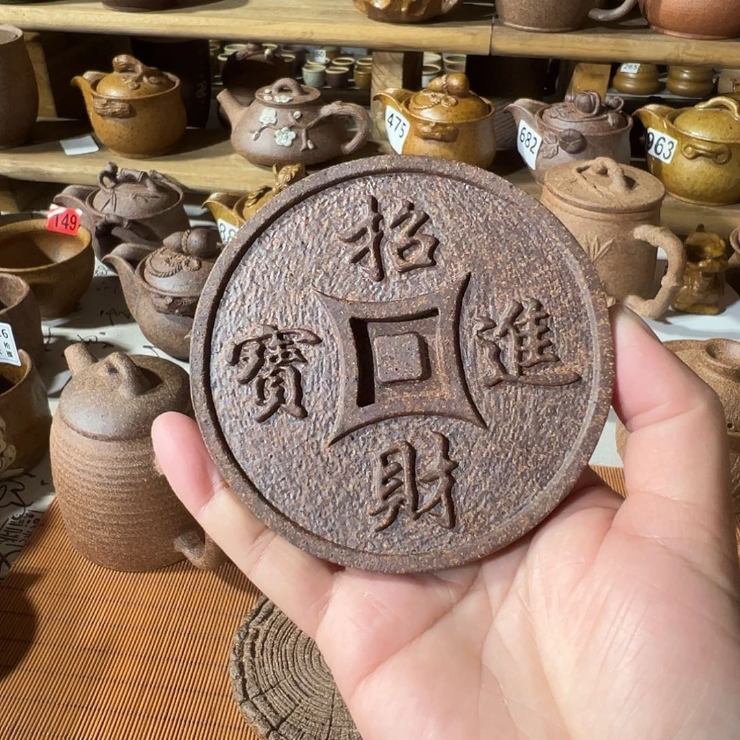 缸杯垫原谷烧高温粗瓷