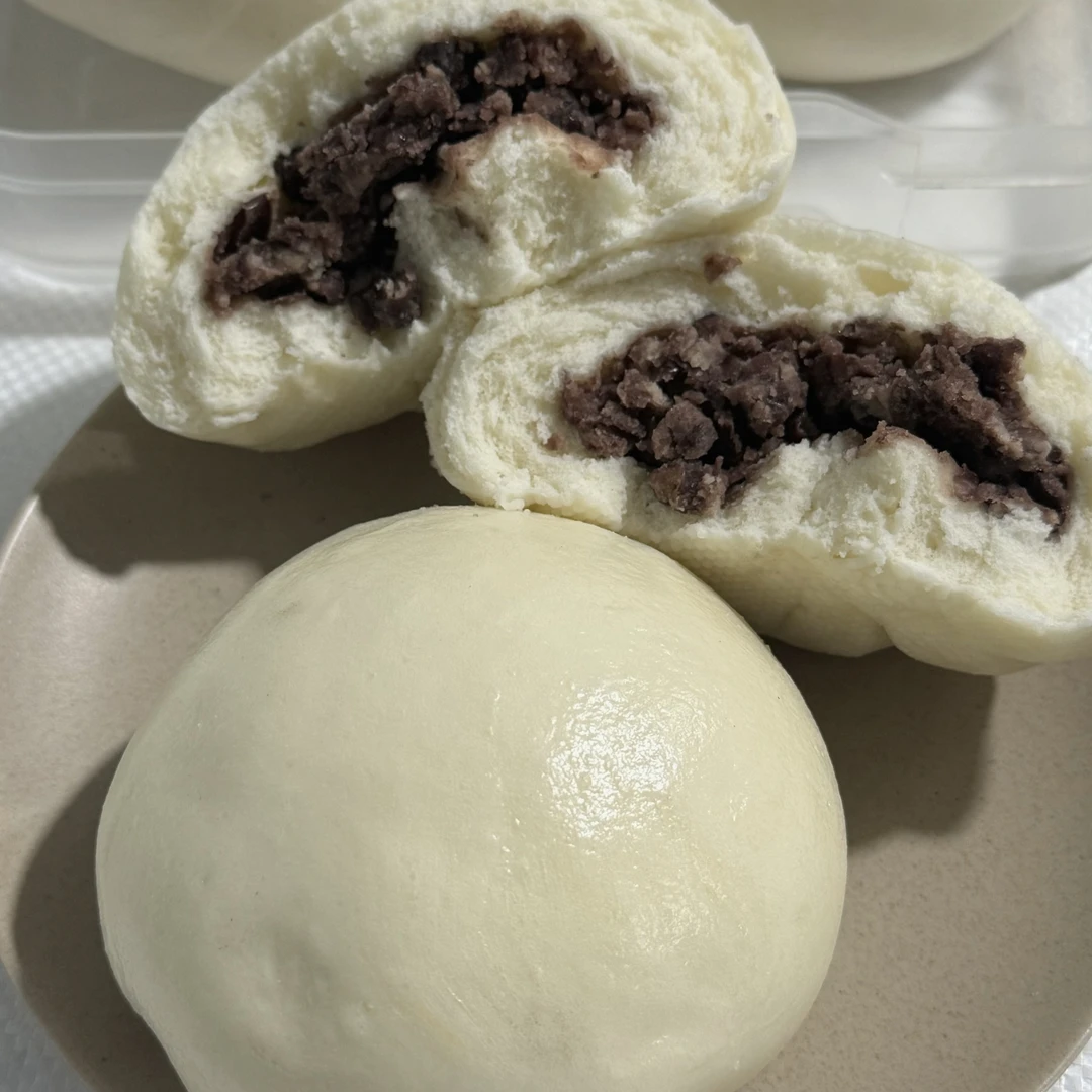 老面手工红豆馒头160g纯手工小豆馒头小豆包