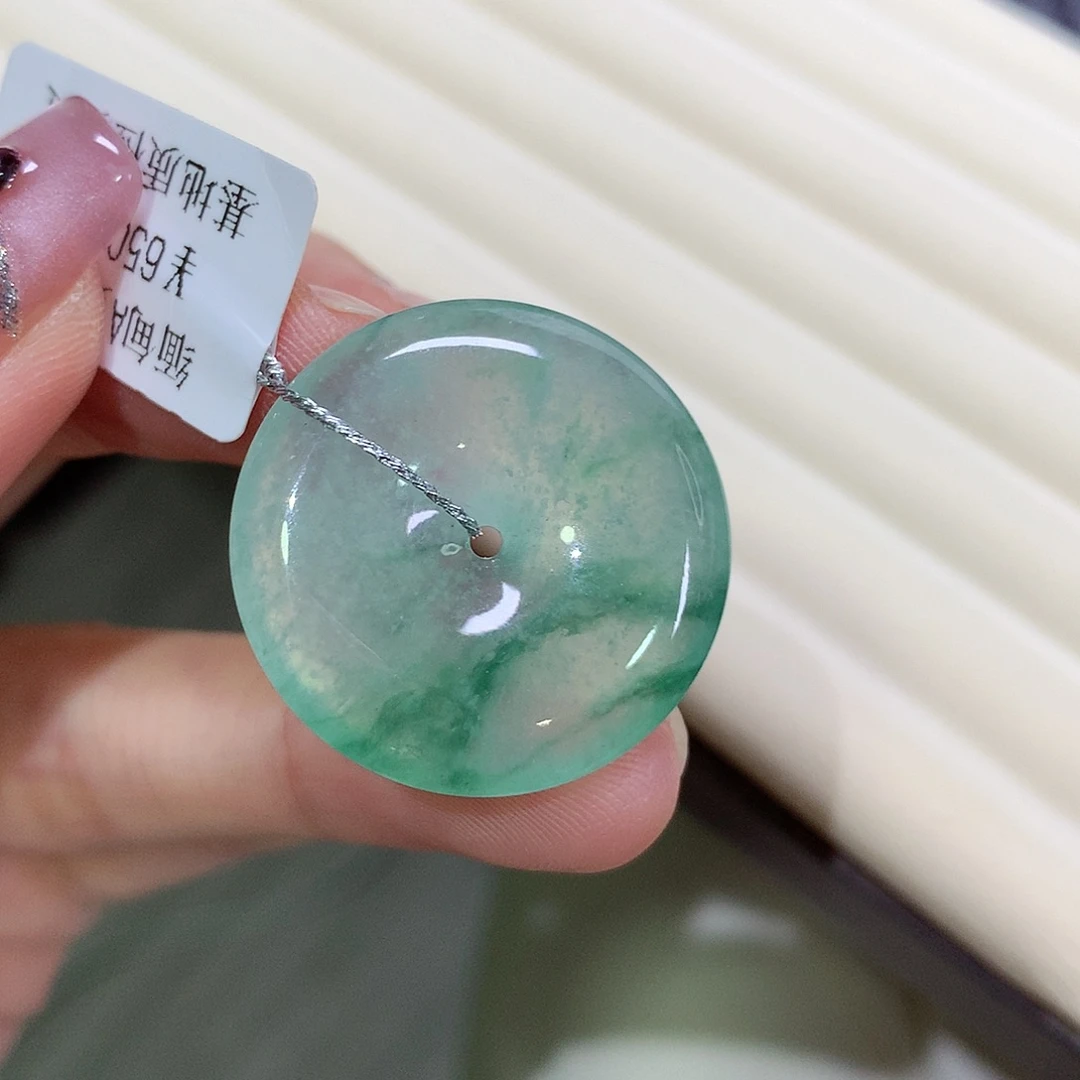 翡翠未镶嵌颈饰26-5.0