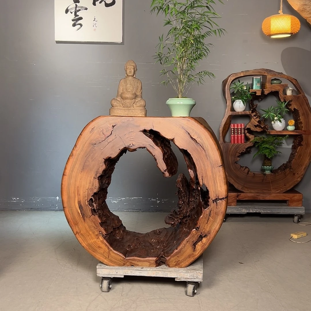 小***正整体无拼接案台香樟木