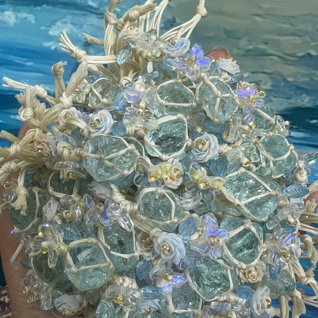 非金属布艺手链 手工Diy原创编绳手链 女款编织送礼物 百搭手绳