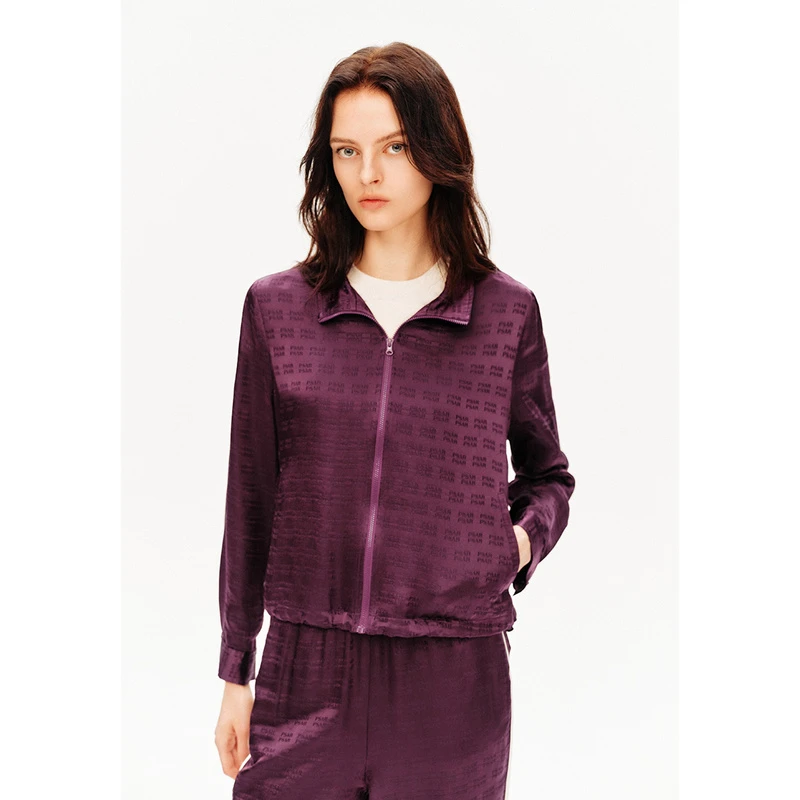 紫韵东方  PSALTER诗篇气质优雅短外套6C34310030