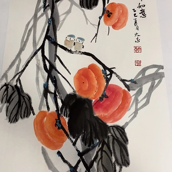 国画纯手绘写意画作