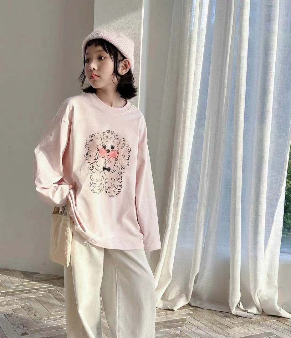 丽姐中大童高货童装6666女童时尚休闲潮流长袖（主播给编码拍）