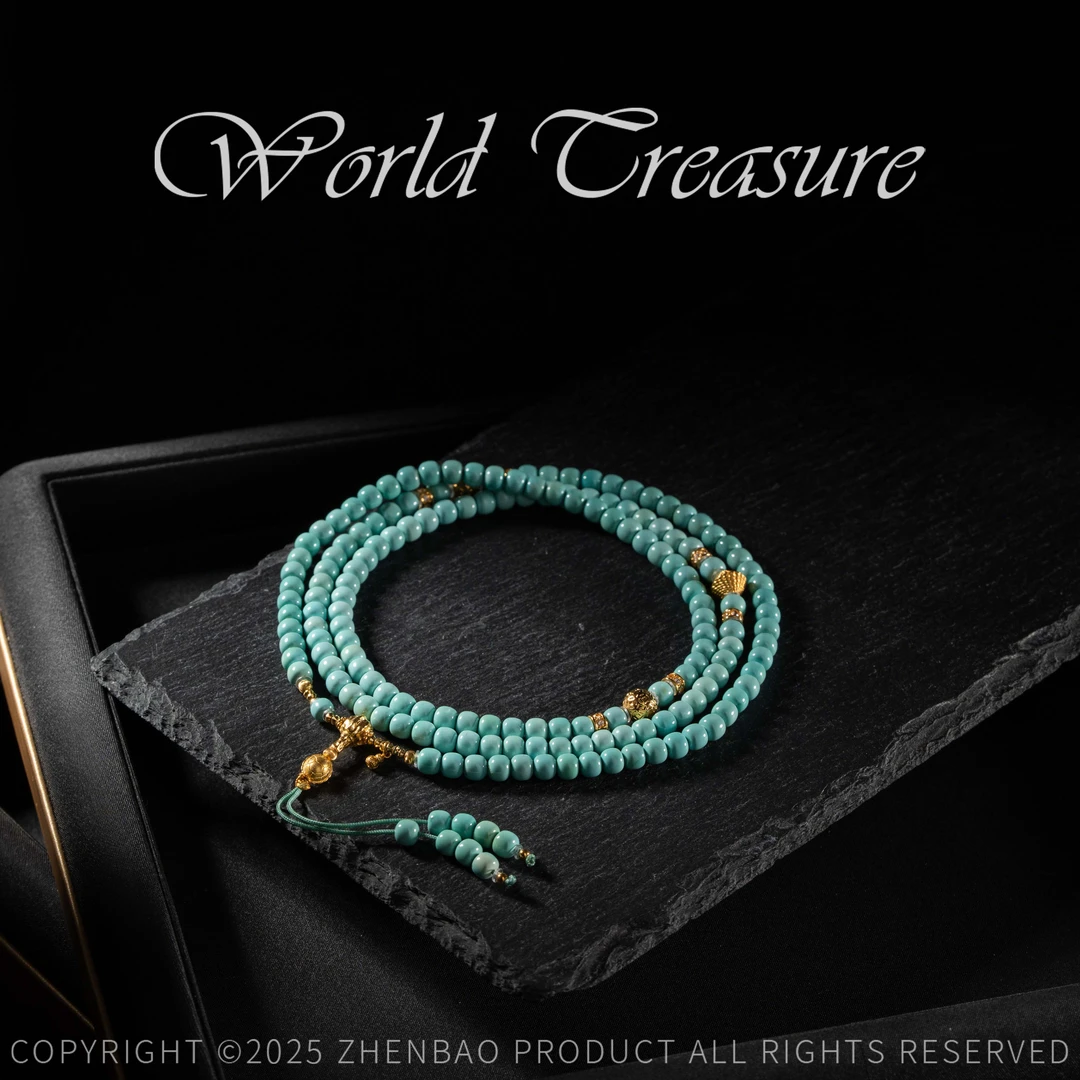 【世间臻宝】绿松石DIY老型项链/JS580/多样性发一件/4m+/5
