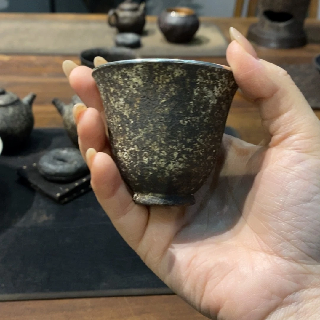 摆件春*虫仟户烧选茶器