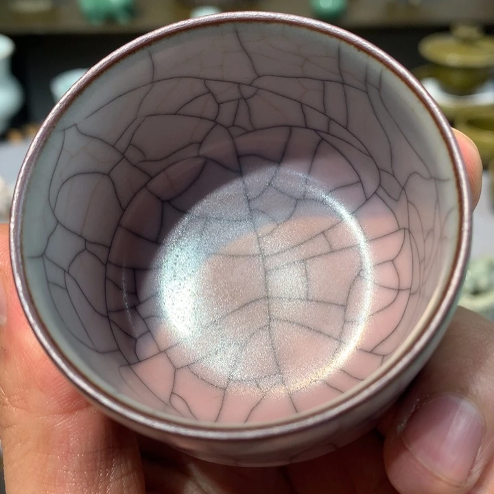 晚***霞龙泉青瓷手工制作