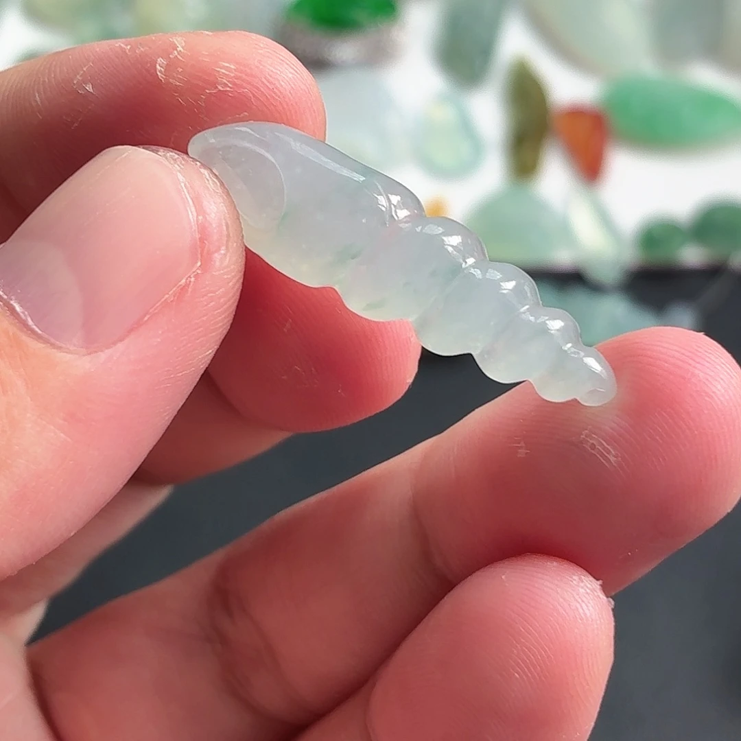 定制翡翠未镶嵌安居乐业