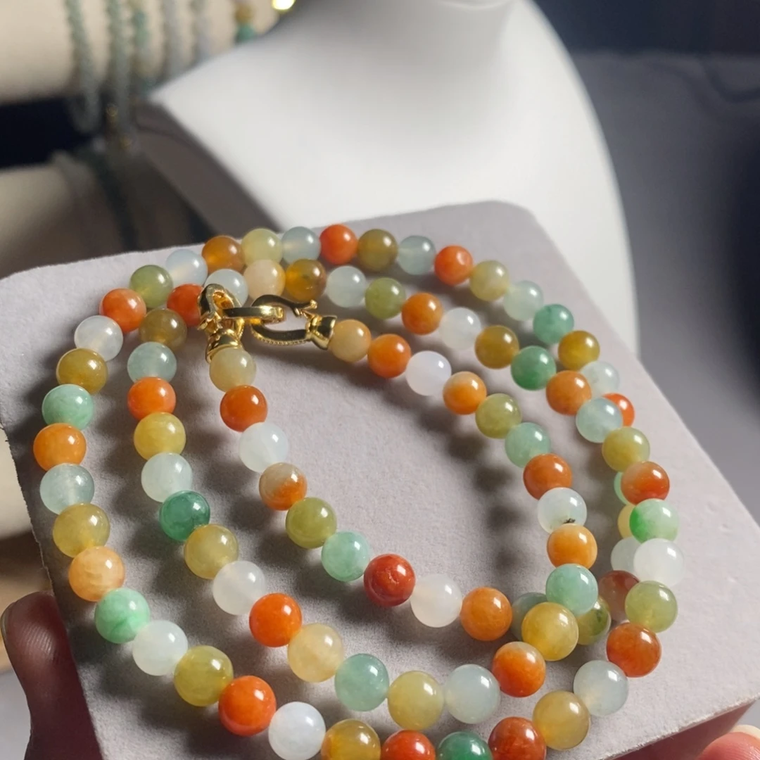 定制翡翠未镶嵌61 甸翡翠A货卡6.8