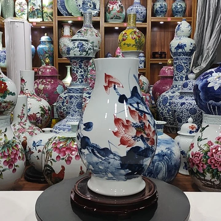 瓷片景德镇陶瓷花瓶子