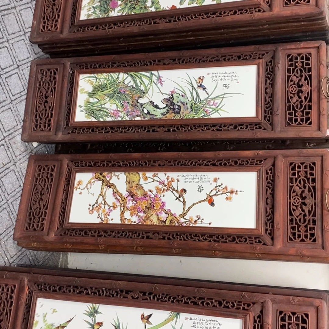 瓷片1.2米*37厘米景德镇瓷板画柴窑烧制