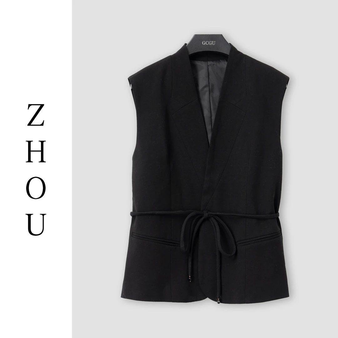 （周哥甄选）黑色马甲-21227