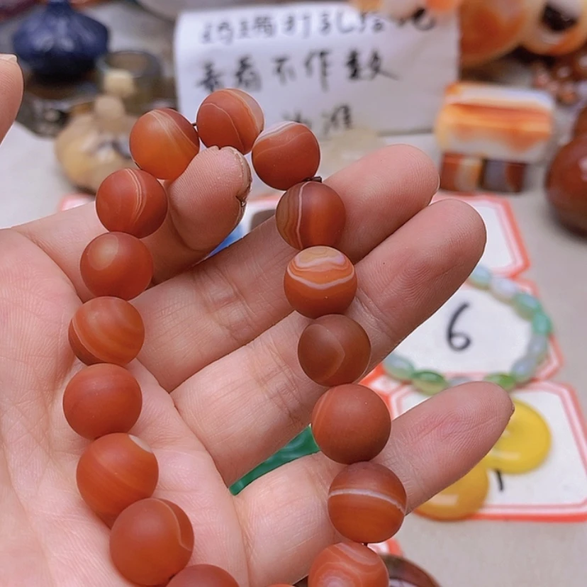 【闪购商品】未镶嵌玛瑙/玉髓珠宝半成品雾**渺