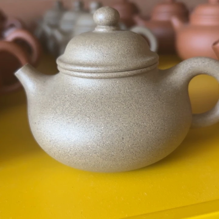 茶壶紫砂段泥容天160cc