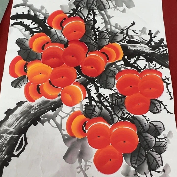 竖款晚上好呀……山水作品看看吧……