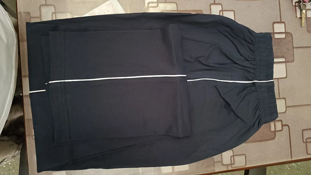 八中同款夏季长裤藏青色男女同款