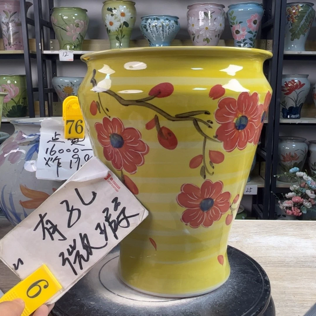 罐1tc景德镇陶瓷花盆