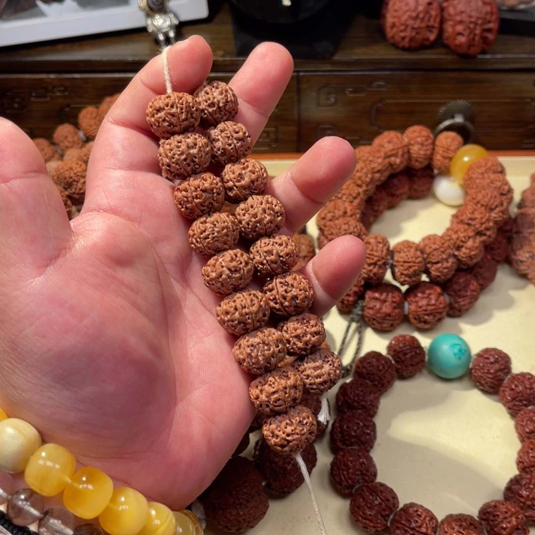 金刚菩提吊坠小尺寸超头五面复尺，矮桩巨肉蜂王