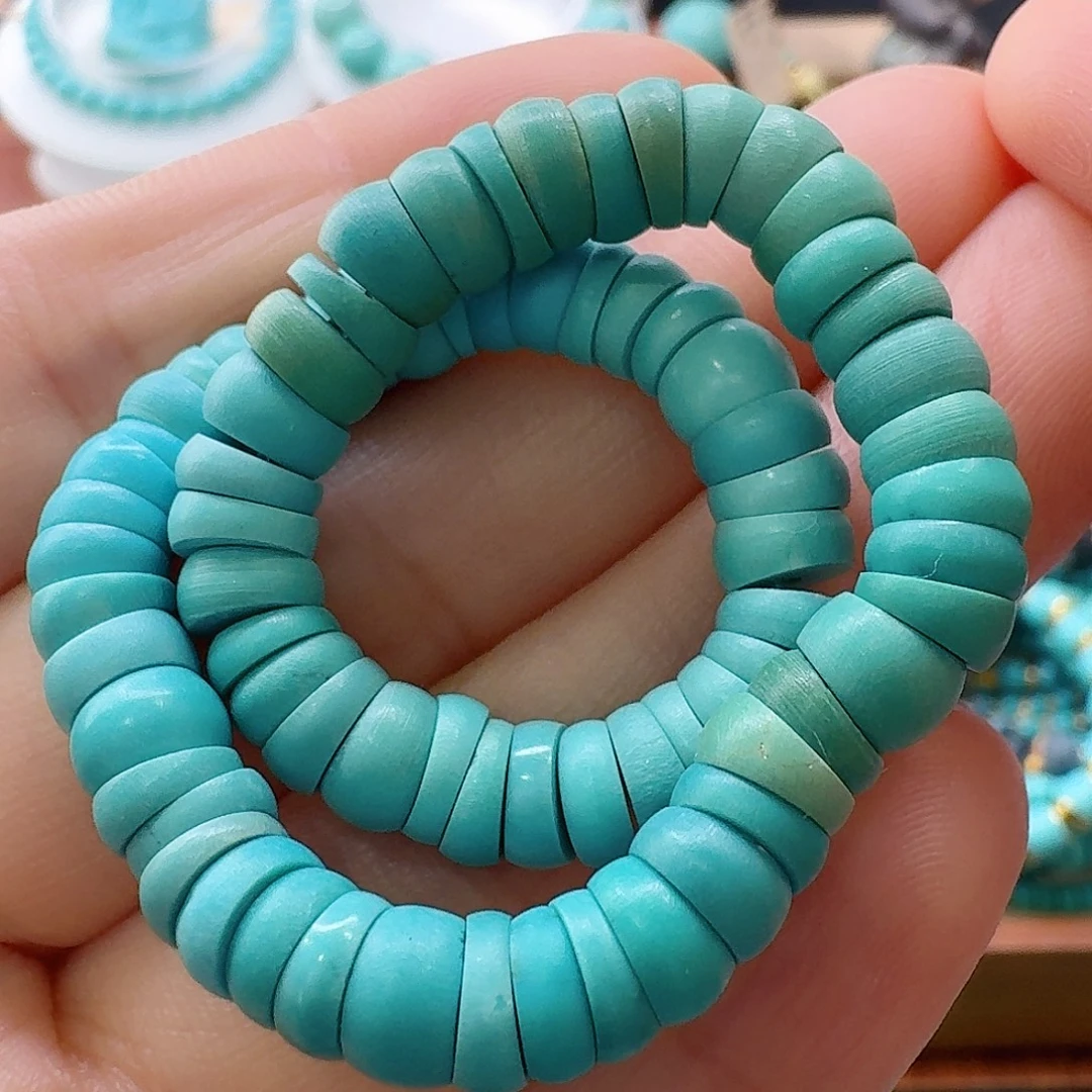 绿松石未镶嵌珠宝半成品