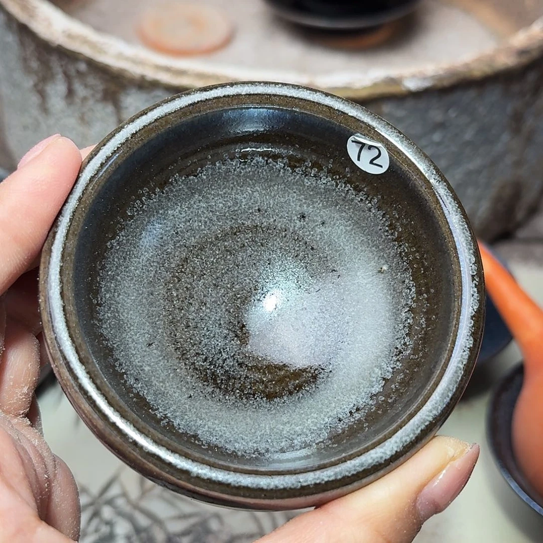 茶盏义兴龙窑建盏72微瑕