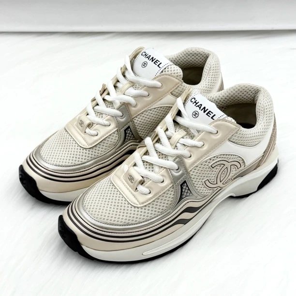 99新 Chanel/香奈儿 23A 金角大王老爹鞋 37码 公价1.2w cd061