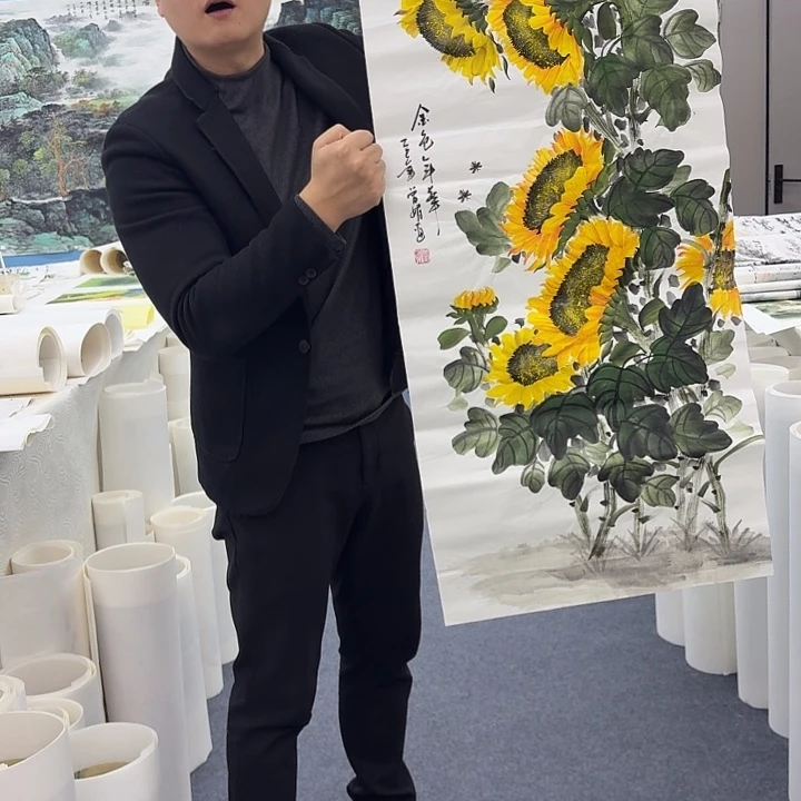 国画手绘国画作品