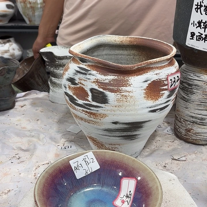 摆件高5，口16.5景德镇市