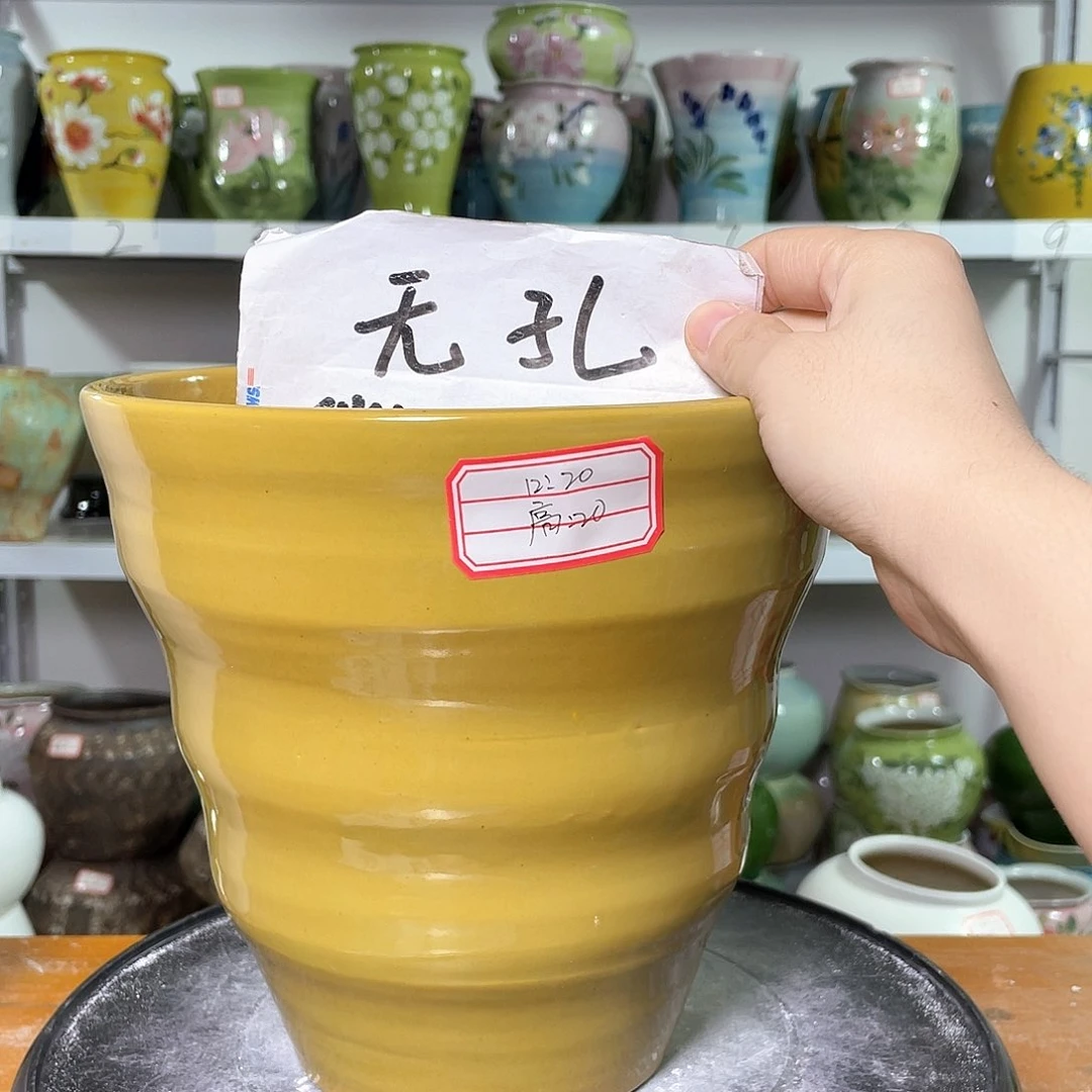 景德镇陶瓷花盆花器暇256